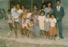 Kalau Metan with his grandchildren